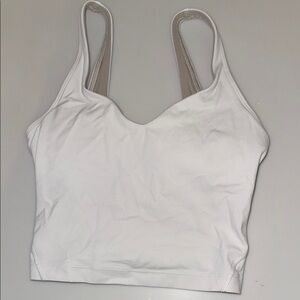Lululemon White Align tank